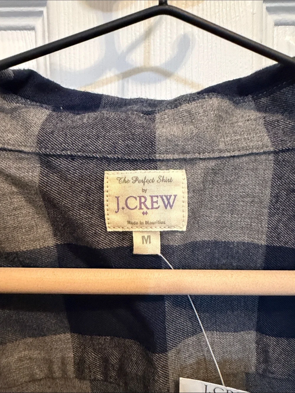 J. Crew soft plaid